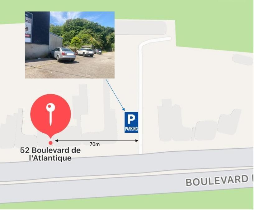 Duplex Parapluies De Cherbourg Netflix Parking Ngoại thất bức ảnh